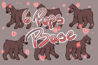 6 Pups Base