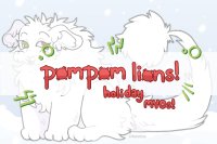 pompom lions / holiday MYOs