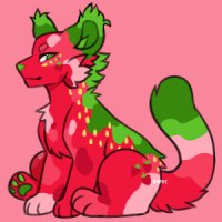 strawberry pup adopt!! [closed]