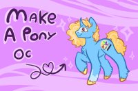 Make a pony | art challenge