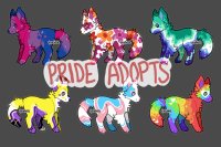 pride pup adopts <3 | CLOSED!