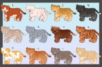 (Closed) Lion Cubs - Any 2 Wishlist pets!
