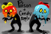 Poison and candy apple!