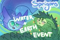 *. * ·Sprigons*. * · | Water and Earth Event! [wip!]