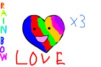 Rainbow Love x3