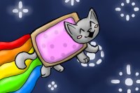 Nyan cat!!