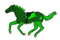 St. Patrick's Day Horse