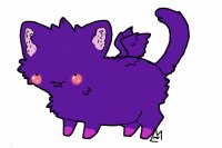 Purple Kitteh