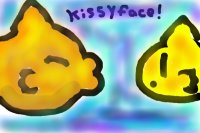 kissy face (lol)
