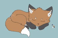 Sleepy PBJ fox