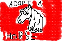 adopt a free costume  horse