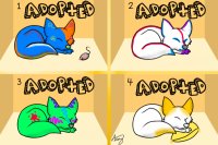 Free adoptable foxes!