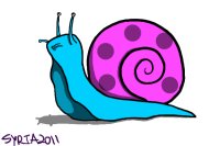 Heee hee snail..X3