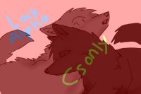 Two Wolves EDITABLE
