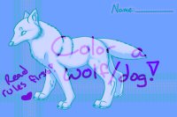 Color A Wolf/Dog!
