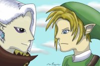 Link and Ghirahim
