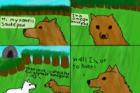 What happens in the forest page 1
