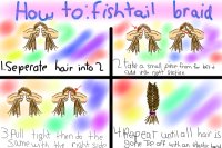 How to Fishtail Braid Tutorial + Pictures!