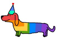 Rainbow Wiener