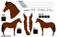 H10 Horse Sim Mascot Contest