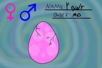 I colored the egg!
