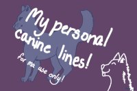my canine lines