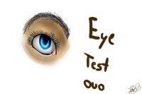 Eye test!~