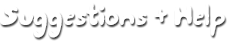 Suggestions