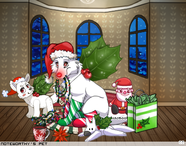 Dressed pet