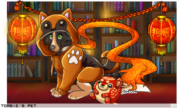 Dressed pet