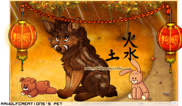Dressed pet