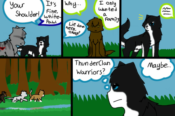 View Topic Hour Of Snow Prologue 6 5 Deleted Warriors Fan Comic Chicken Smoothie