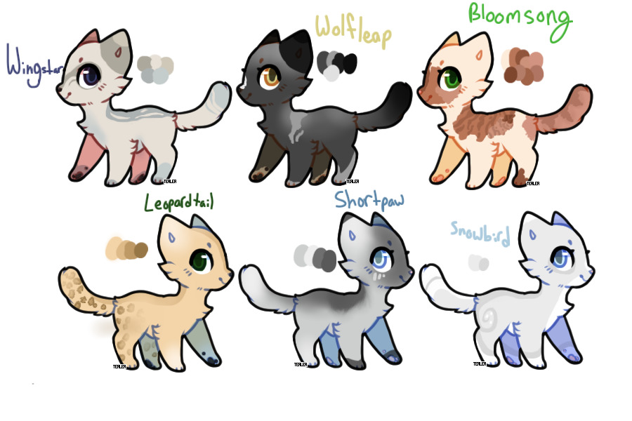 Warrior cats oc ideas roblox