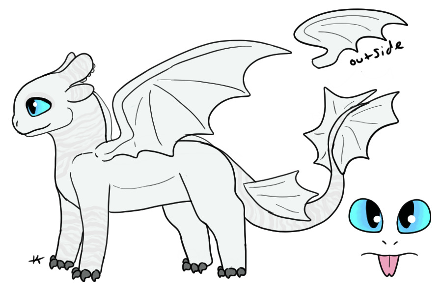 Unique Female Light Fury Coloring Pages - flower wallpaper