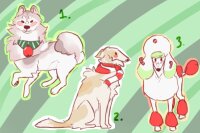 View topic - Christmas PUP adoptables! (closed) - Chicken Smoothie