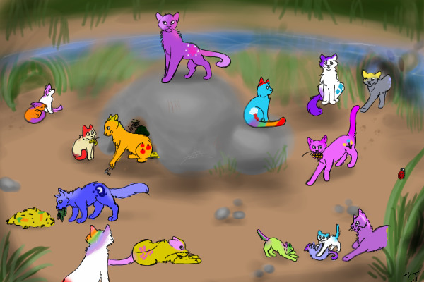 Some warrior cats characters - Non-Pony Art & Creations - MLP Forums