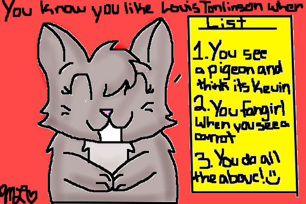 You Know You Like Louis Tomlinson When...