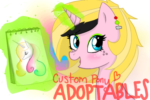 Custom Pony Art (CLOSED)