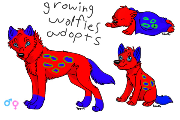 Growing Wolfies Adopts ~ CLOSED
