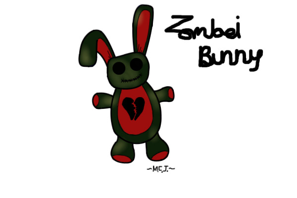 Zombie bunny!!