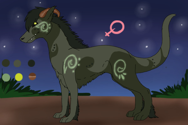 Female Green koudagenshi