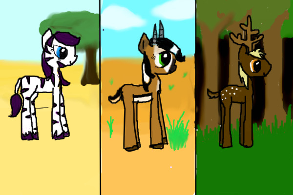my little zebra, deer, whatever you want!