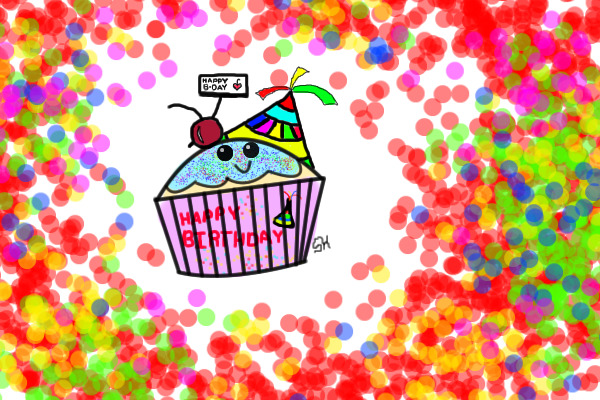 Happy Birthday Cupcake~Entry