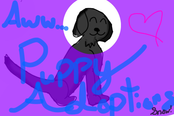 Aww... Puppy Adoptions (Open again! :D)