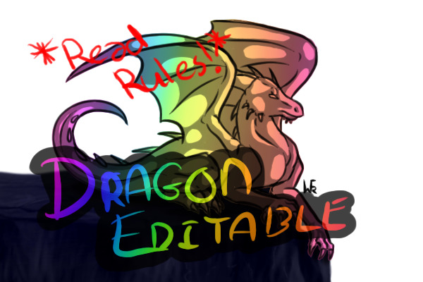Free Dragon Editable