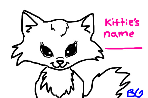 Color me kitty!