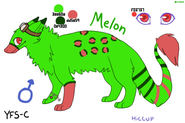 Melon(with accessories)