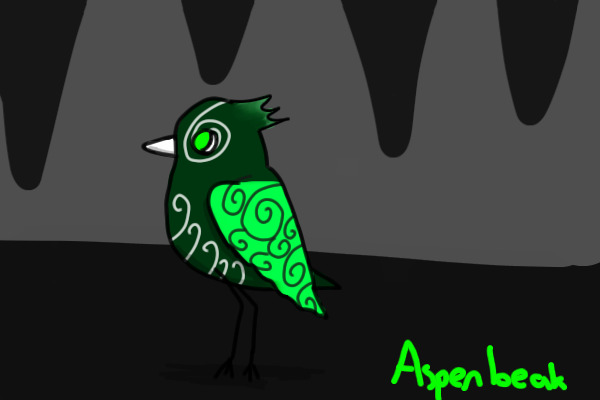{Aspenbeak's Bird Adopts -- Swirl, child of Fern and Buggy}
