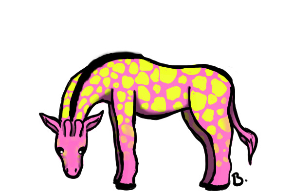 Little giraffe!