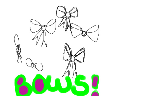just some bows